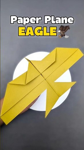 Eagle Paper Plane Tutorial! how to make a paper airplane 101