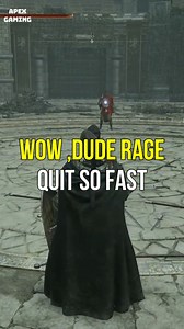 617K views · 3.6K reactions | Wow ,dude rage quit so fast  #EldenRing | Apex Gaming | Facebook