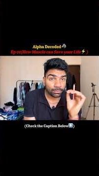 Your Muscles Can Save Your Life After 30 ⚠️ #musclegain