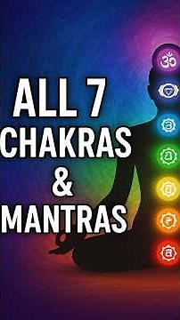 FULL Chakras and Mantras | Healing Frequencies 🎵 #chakrahealing
