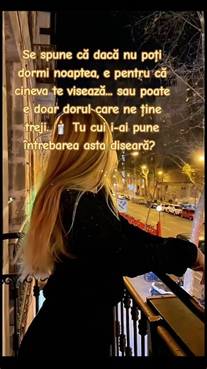 Oare și ție...? ✨