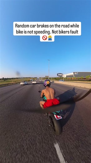 Not bikers fault 💯. #closecall #bikelife #biker
