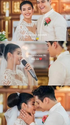 Simple Wedding of Enrique Gil and Liza Soberano