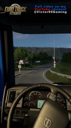Timelapse Mo i Rana (N) / Euro Truck Simulator 2 [033.7]