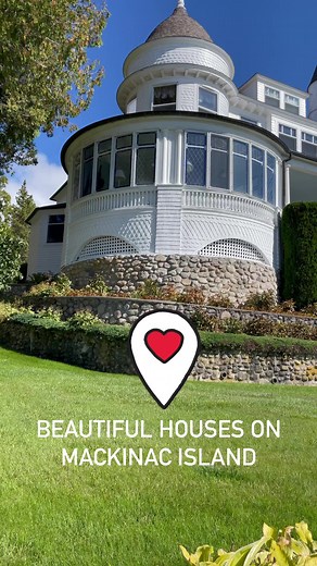5.6K views · 156 reactions | Beautiful houses on Mackinac Island | Mackinac Island Ferry Company Star Line | Facebook