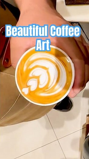 Cappuccino Art For Beginners🩵🤍