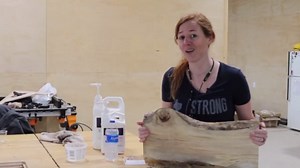 Craft a live edge end table with natural charm