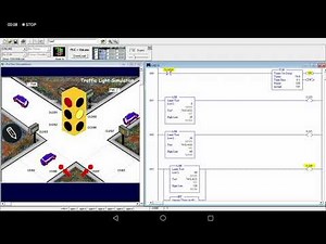 THE PLC ONE TIMER TRAFFIC Lights - Explained