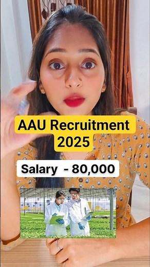 State Agriculture University Recruitment 2025 | AAU Recruitment 2025 | Agriculture Assistant 2025