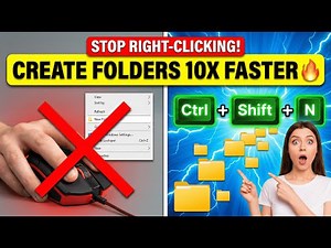 5 Super Easy Ways 🔥 to Create a New Folder on Desktop in Windows 10