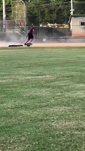 24K views · 160 reactions | The best way to drag a field! - : @racin4705 - #baseball #baseballlife #baseballseason #fyp #mlb #baseballgame #prospectdugout #sports | Prospect Dugout | Facebook