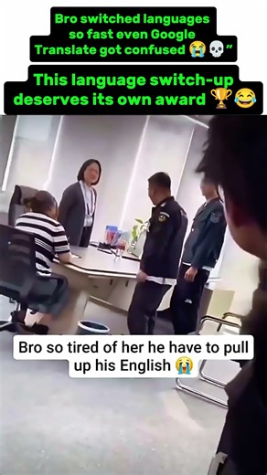 He Switched to English Like It Was His Final Boss Move 😭😂🤣💀