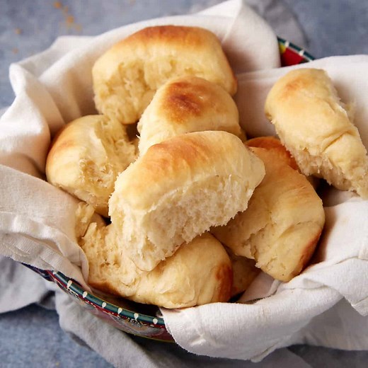 Buttery Yeast Rolls With Bread Flour - Extra Soft- Butter & Baggage