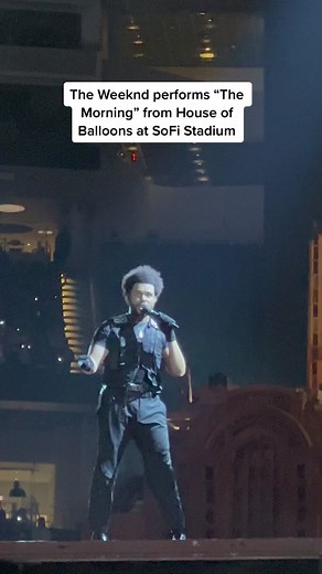 The Weeknd Performance of “The Morning” at SoFi Stadium