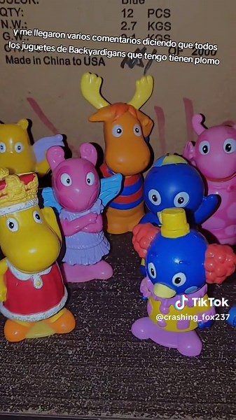 Análisis de Juguetes de Backyardigans por Plomo