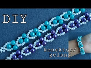 CARA MEMBUAT KONEKTOR MASKER DARI MANIK-MANIK / CARA BIKIN GELANG DARI MUTIARA / IDE BISNIS VIRAL