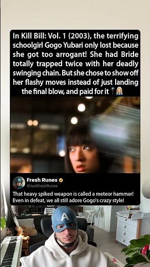 In Kill Bill Vol.1 (2003), Uma Thurman broke the combo