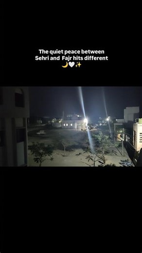 That calm after Sehri, before Fajr.......feels like heaven whispering 🤍🌸✨. #shorts #trending #viral