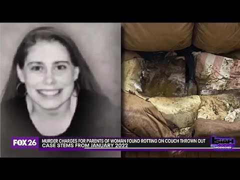 Woman found 'melted' into couch, murder charges for parents thrown out