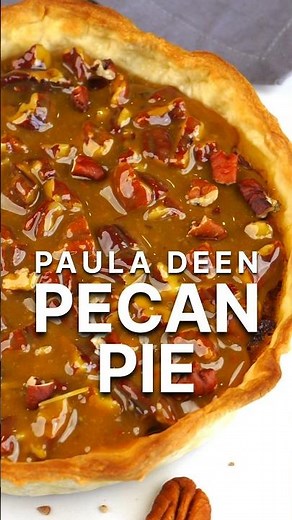 PAULA DEEN PECAN PIE #recipe #thefoodxp #chef #pie #pecanpie