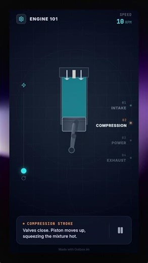 How an Engine Works — Explained in a Simple AI Animation