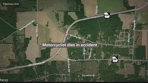 Motorcyclist killed in crash on Georgia Highway 49