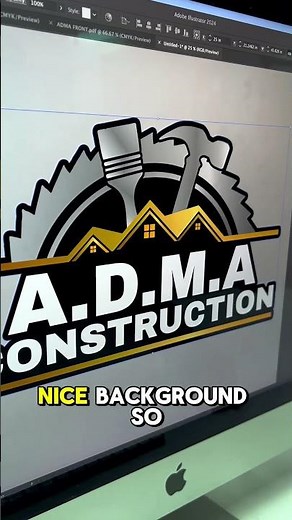 How to design logo with letter A in 1 Minute