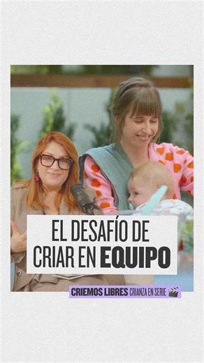 Criemos Libres on Instagram: "Criar en equipo no es uno u otro. Es los dos en paralelo 🤝 En esta escena de la serie Valeria, los personajes ponen sobre la mesa algo que sigue pesando: los mandatos sobre quién cuida y quién trabaja. @maternidad_crianza_familia nos recuerda que no se trata de que críe “uno u otro”: se puede buscar un equilibrio real, donde ambos maternen y paternen en equipo y que cada uno pueda volver a sus proyectos sin culpa. Nuestros hijos no necesitan padres perfectos, pero 