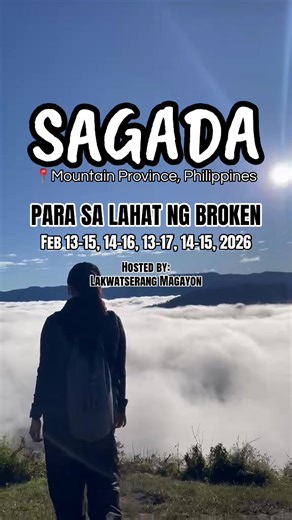 SAGADA: Strictly Single Event Tour Schedule