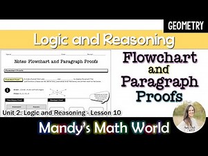 Flowchart and Paragraph Proofs