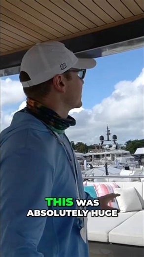 LUXURY TRI-DECK YACHT TOUR #shorts
