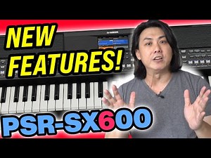 Yamaha PSR-SX600 New Features That Even Genos & PSR-SX900 Don't Get