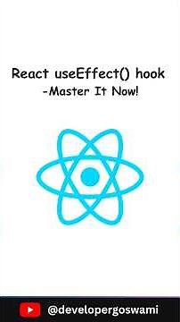 useEffect Hook in React Explained!