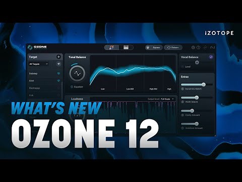What's new in Ozone 12, your complete mastering suite | iZotope