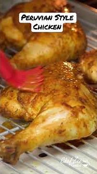 Peruvian Style Chicken with Green Sauce! - Chef Zee Cooks