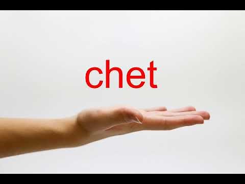 How to Pronounce chet - American English