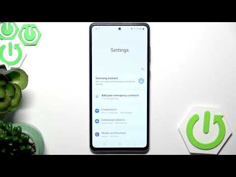 SAMSUNG Galaxy A72 – How to Toggle Call Vibration