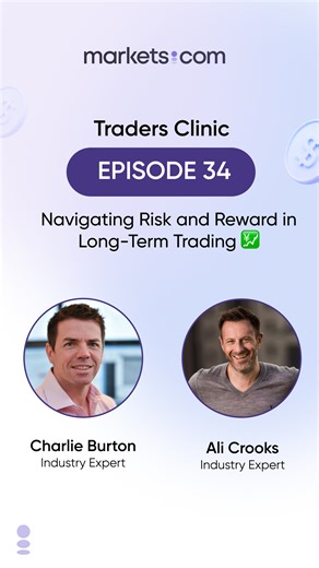 Navigating Risk and Reward in Long-Term Trading  Catch Full Ep34 on #MarketsPulse on YT now! #tradersmindset #tradingpodcast #tradingtok #stocktok #riskreward #tradingrisk #marketscom #theplacetotrade | Markets.com | Facebook