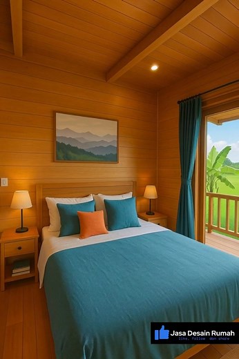 Inspirasi rumah kayu cantik dan kekinian #jasadesainrumah #denah #rumahkayu | Jasa Desain Rumah