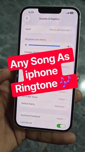 How to set ringtone in iphone #iphone