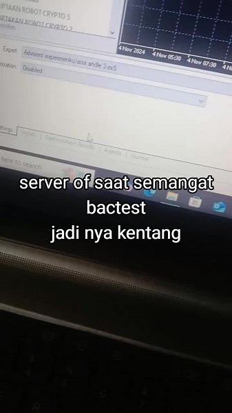 Server Off Saat Semangat Bactest MT5