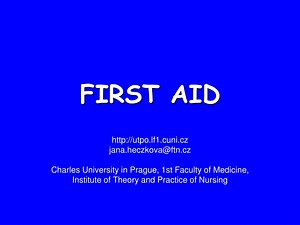 FIRST AID - SlideServe