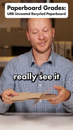 Paperboard Grades Explained: URB (Uncoated Recycled Board) #packaging #science #paper #learn