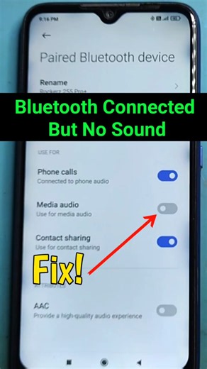 Bluetooth Me Sound Nahi Aa Raha Hai? | Bluetooth Connected But No Sound 2026 #shorts