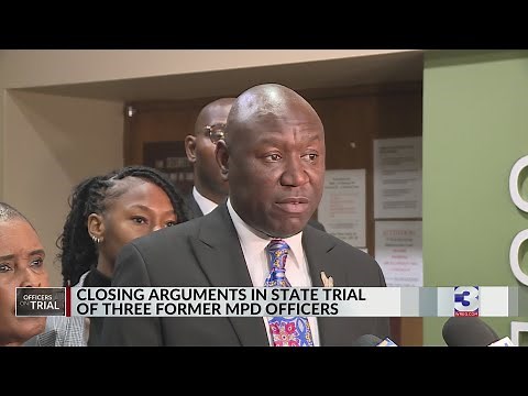 Ben Crump speaks as closing arguments in former MPD officer's case begin