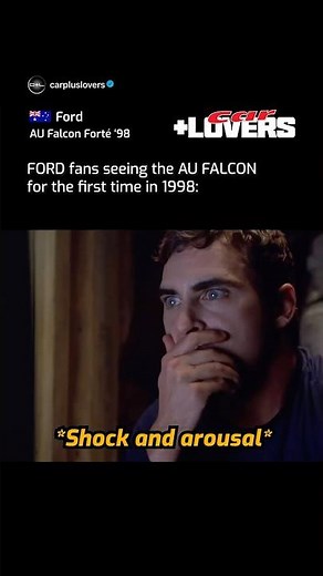 Australian Ford AU Falcon TV commercial x Joaquin Phoenix movie meme ‘Signs’