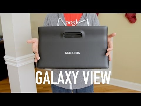 Samsung Galaxy View LTE Review! (vs iPad Pro)