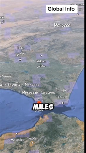 Discover the 8-Mile Gap Between Morocco and Spain