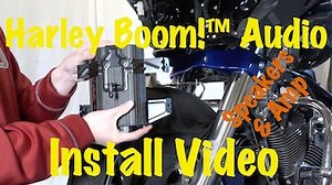 How To Install Harley Boom Audio Stage 1 & 2 Amp & Speakers