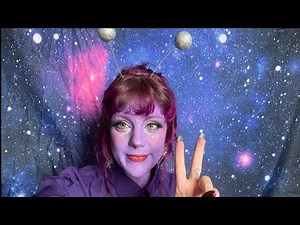 💤Chaotic ASMR Alien Makeup Tutorial 🛸💤